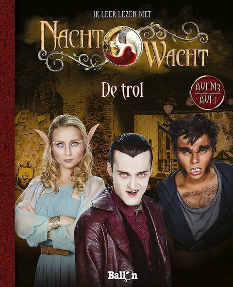 Boek-Nachtwacht AVI - De trol-tweedehands