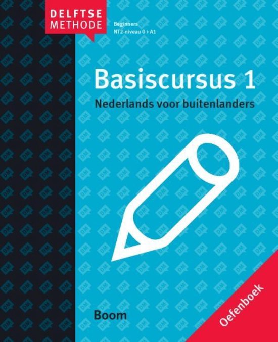 De Delftse methode Basiscursus 1, A.G. Sciarone, boekomslag voorkant, tweedehands
