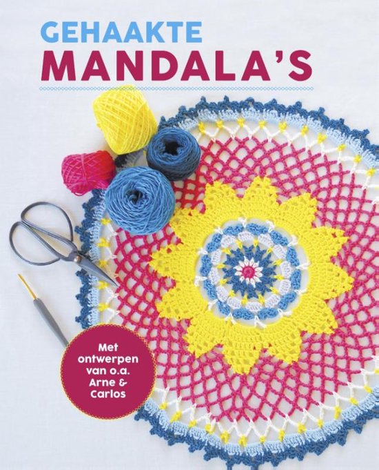 Boek-Gehaakte mandala's-tweedehands