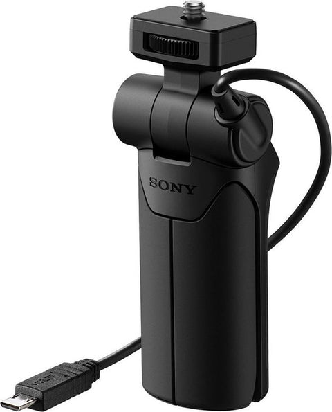 Sony VCT-SGR1 shooting grip voor Cyber-shot, zwart, grip rechtop met kabel en micro-USB-stekker, tweedehands