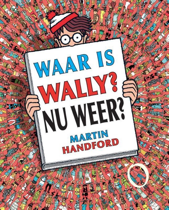 Waar is Wally nu weer?, Martin Handford, omslag met Wally tussen een menigte, tweedehands