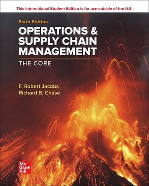 Boek-Operations and Supply Chain Management: The Core ISE-tweedehands