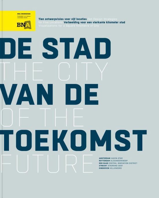De stad van de toekomst, Hans de Boer, boekomslag voorkant, tweedehands