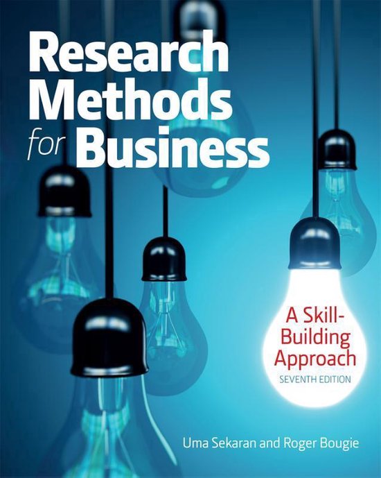 Research Methods for Business, A Skill-Building Approach, seventh edition, Uma Sekaran en Roger Bougie, tweedehands