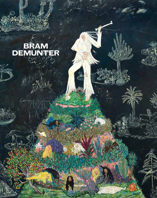 Bram Demunter, boekomslag voorkant met een surrealistisch schilderij, tweedehands