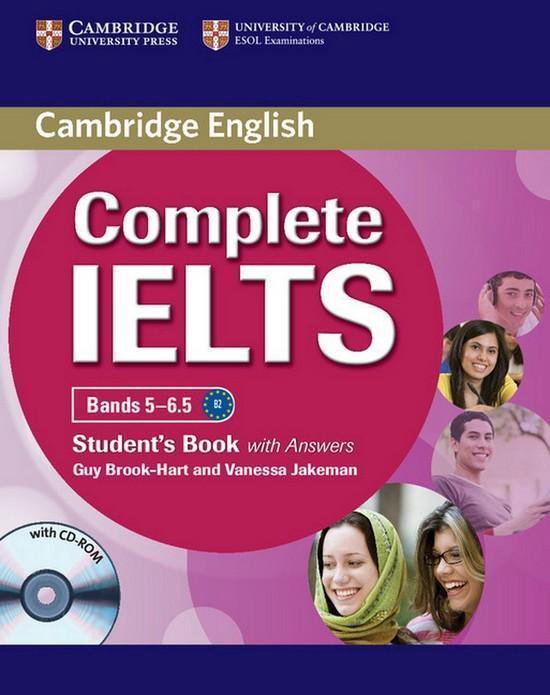 Boek-Complete IELTS Bands 5-6.5 B2 student's book with answers +-tweedehands