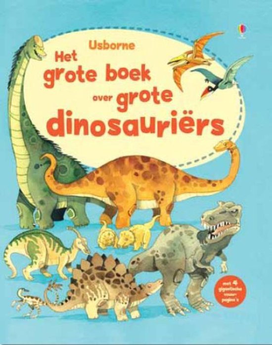 Boek-Het grote boek over grote dinosauriers-tweedehands