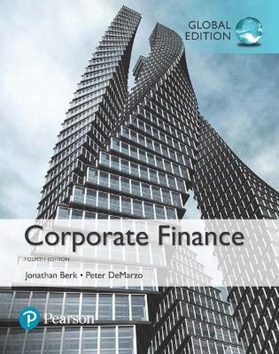 Boek-Corporate Finance-tweedehands