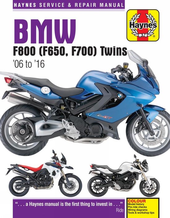 Boek-BMW F800(F650/700) Twins (06-15)-tweedehands