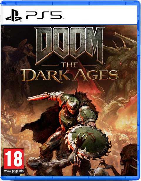 PlayStation 5 DOOM: The Dark Ages, doos voorkant, tweedehands