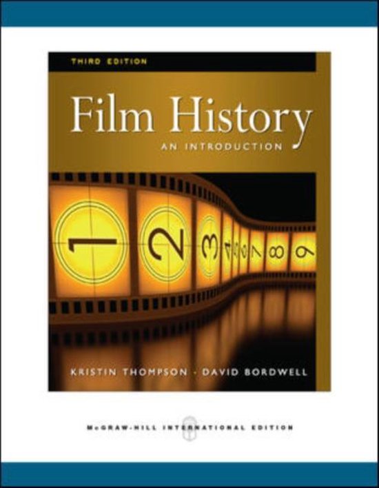 Film History, An Introduction, third edition, Kristin Thompson en David Bordwell, omslag met een filmstrook, tweedehands