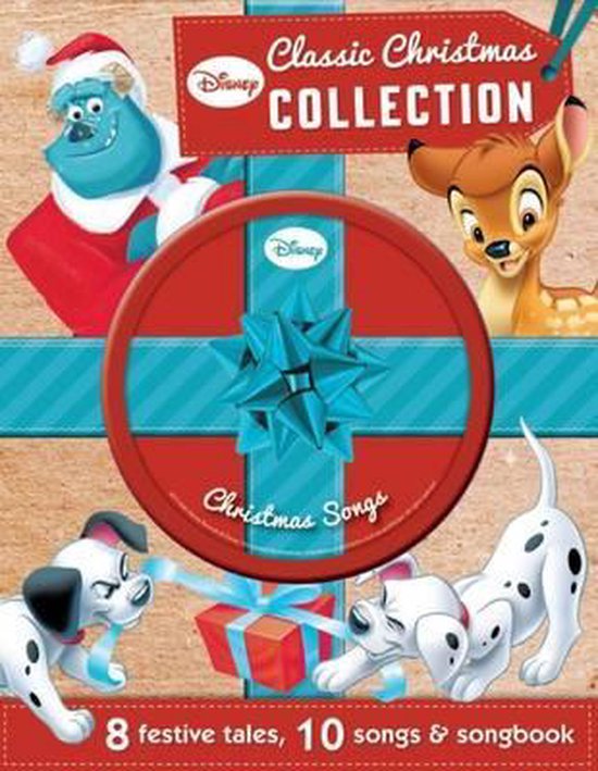 Disney 4 Book Slipcase And Cd Classics Christmas