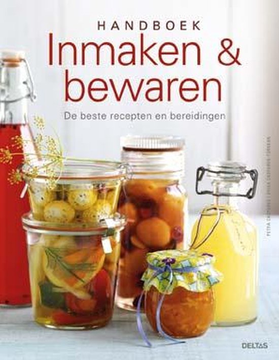 Handboek inmaken en bewaren, Petra Casparek, boekomslag voorkant, tweedehands