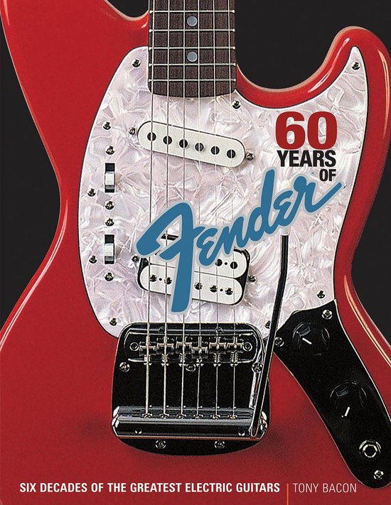 Boek-60 Years Of Fender-tweedehands