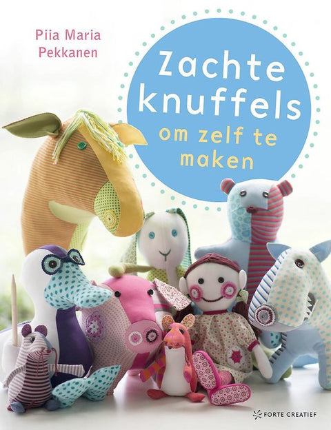 Boek-Zachte knuffels om zelf te maken-tweedehands