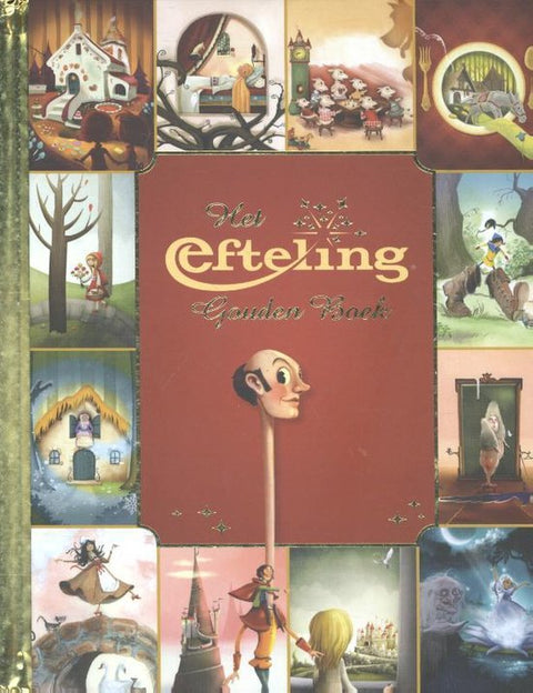 Boek-Het Efteling gouden boek-tweedehands