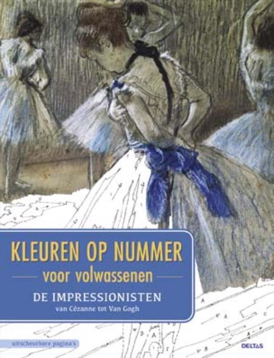 Boek-Kleuren op nummer voor volwassenen - De impressionisten-tweedehands