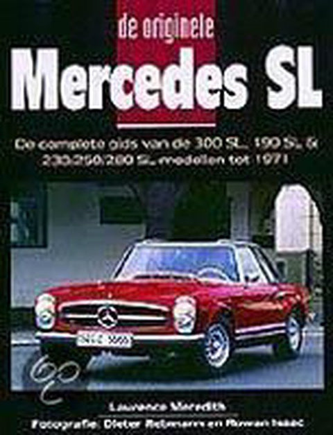 Boek-ORIGINELE MERCEDES SL-tweedehands