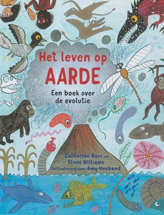 Het leven op aarde, Catherine Barr en Steve Williams, boekomslag voorkant, tweedehands