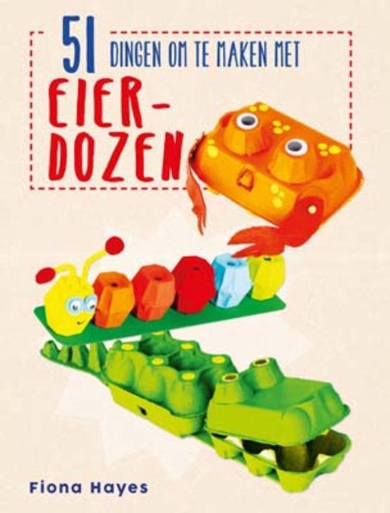Boek-51 dingen om te maken met eierdozen-tweedehands