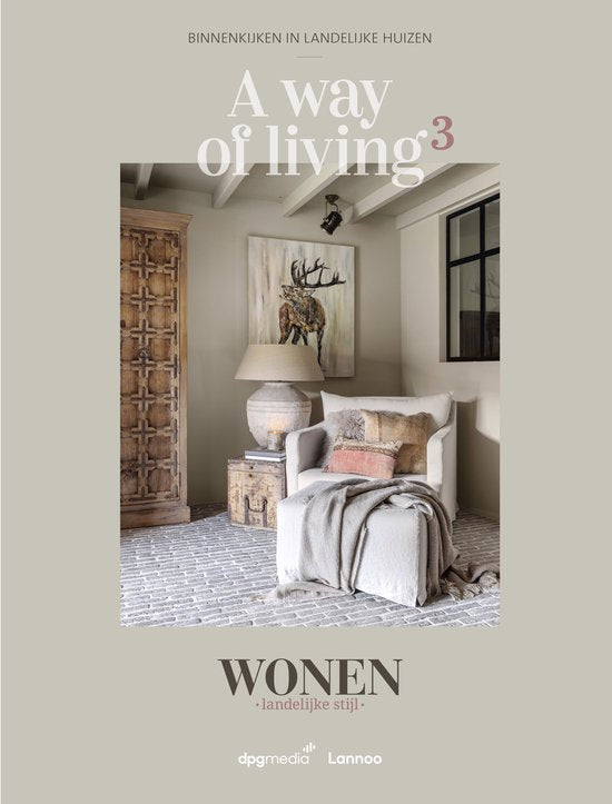Boek-Wonen Landelijke Stijl A way of living 3 - Binnenkijken in landelijke huizen-tweedehands