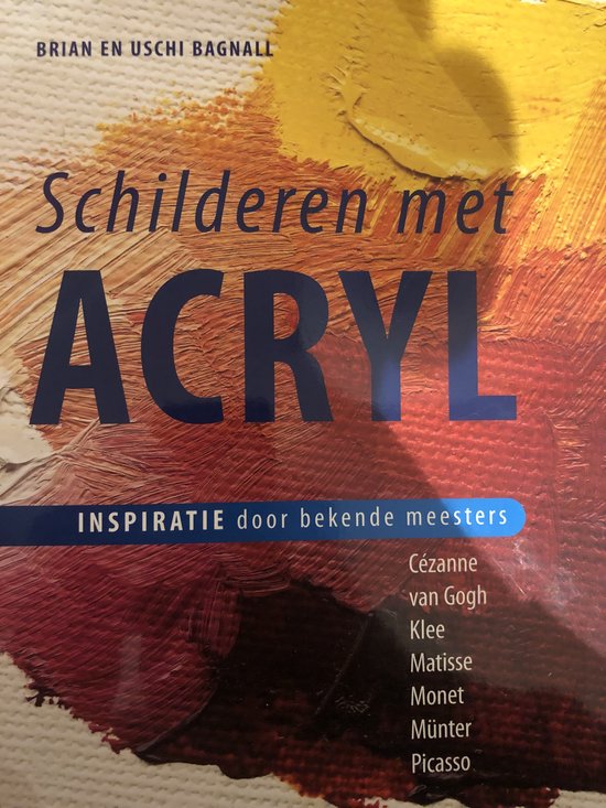 Boek-Schilderen Met Acryl-tweedehands