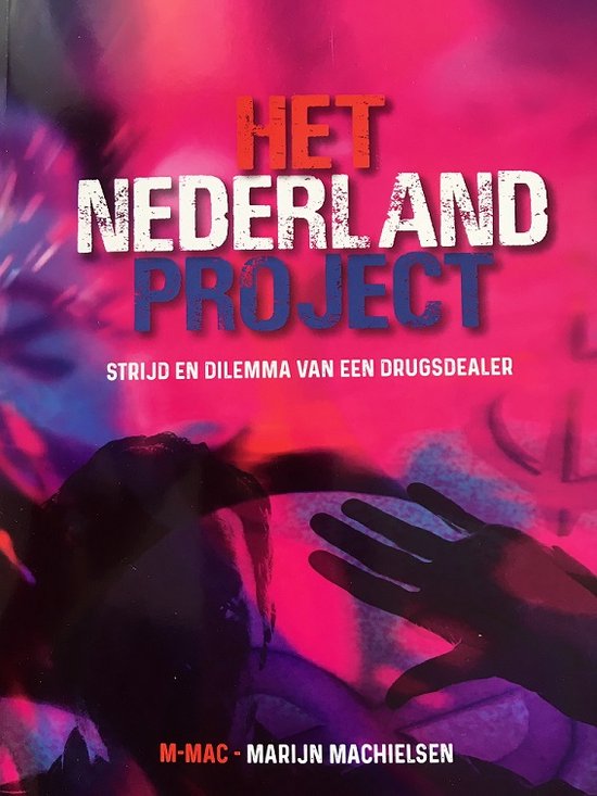 Het Nederland Project, M-Mac en Marijn Machielsen, roze omslag, tweedehands