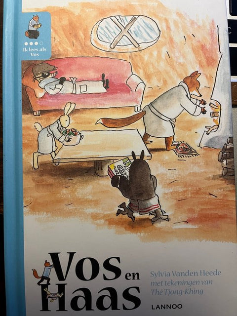 Boek-Vos en Haas Het spel van Jak-tweedehands