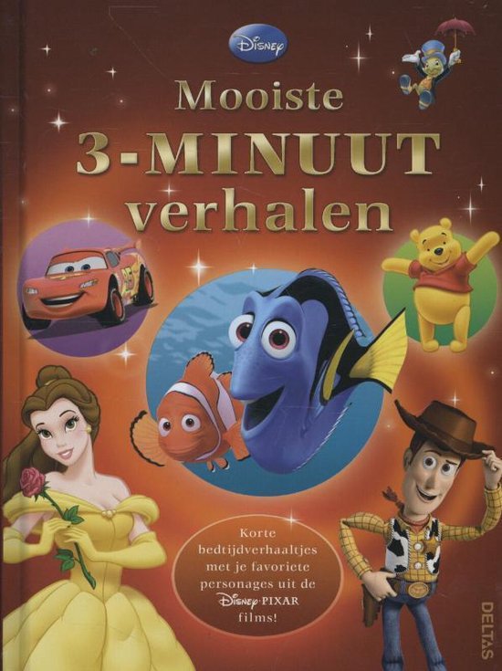 Boek-Disney - Mooiste 3 minuutverhalen-tweedehands