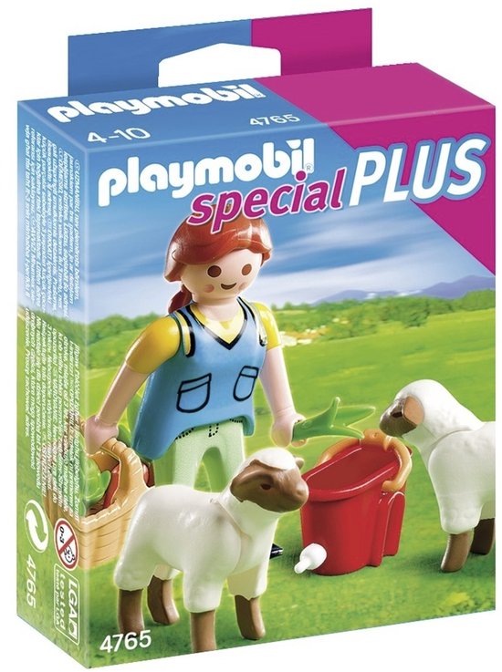 Special Plus Boerin met Schapen - 4765 (Nieuw)