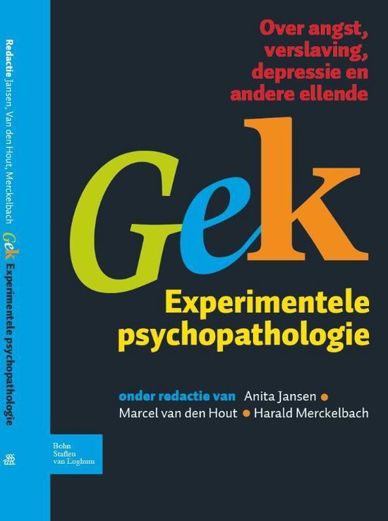 Boek-Gek, Experimentele psychopathologie-tweedehands
