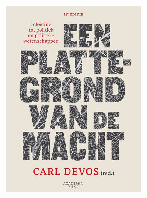 Boek-Een plattegrond van de macht-tweedehands
