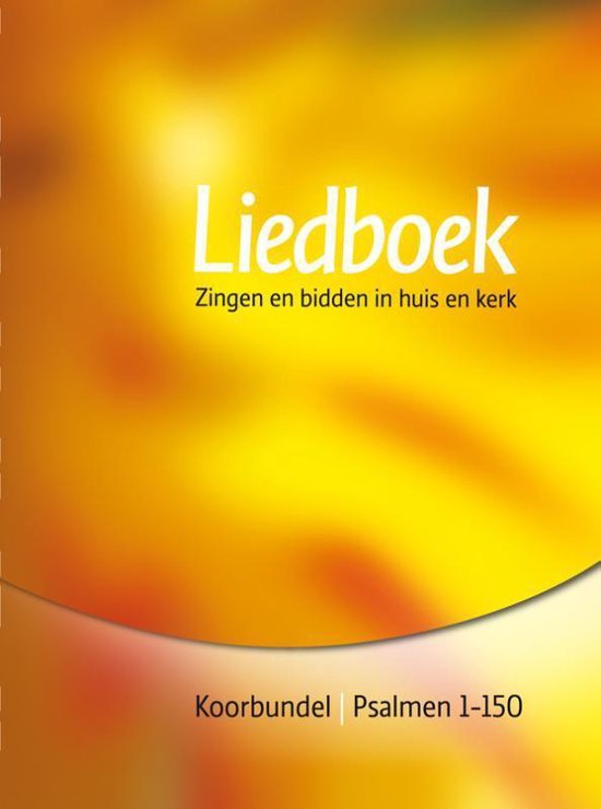 Liedboek, koorbundel Psalmen 1 tot en met 150, boekomslag voorkant, tweedehands