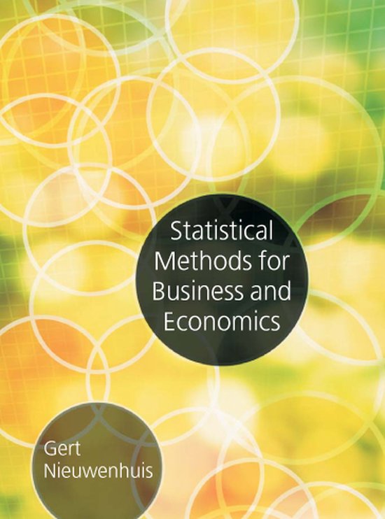 Boek-Statistical Methods for Business and Economics-tweedehands
