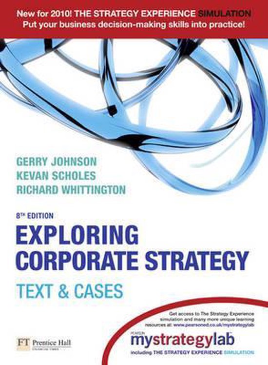 Boek-Exploring Corporate Strategy with MyStrategyLab-tweedehands