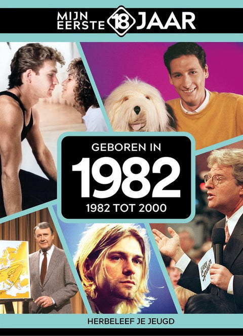 Boek-Mijn eerste 18 jaar - Geboren in 1982 - Belgische editie-tweedehands