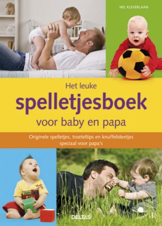 Boek-Het leuke spelletjesboek voor baby en papa-tweedehands
