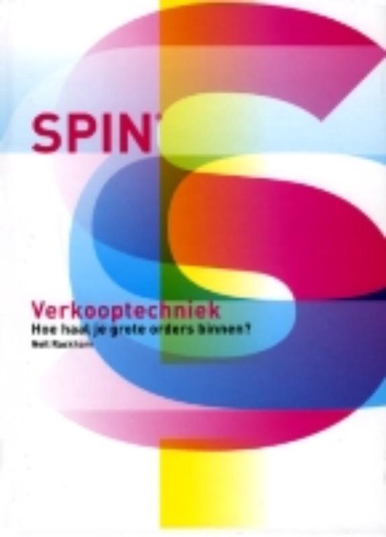 Boek-SPIN Verkooptechniek-tweedehands