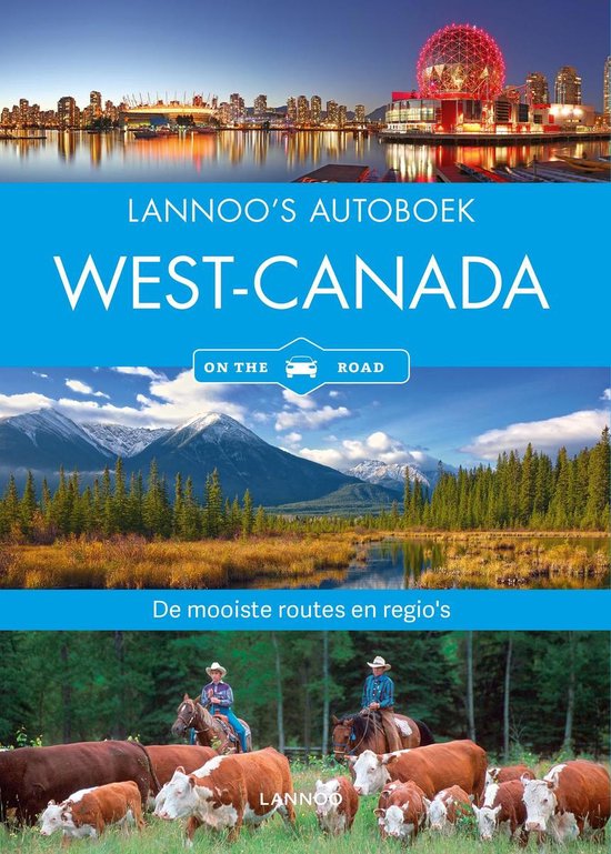 West-Canada on the road, Heike Wagner, boekomslag voorkant met fotos van Canadese landschappen, tweedehands