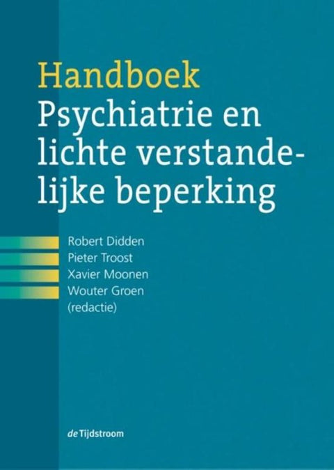 Boek-Handboek psychiatrie en lichte verstandelijke beperking-tweedehands