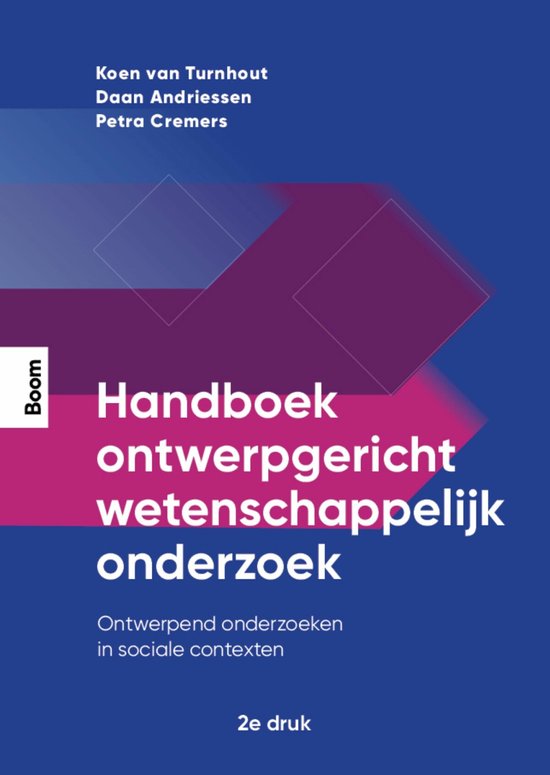 Boek-Handboek ontwerpgericht wetenschappelijk onderzoek-tweedehands