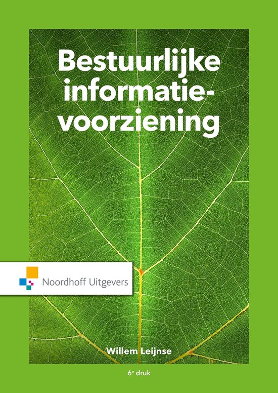 Boek-Bestuurlijke informatievoorziening-tweedehands