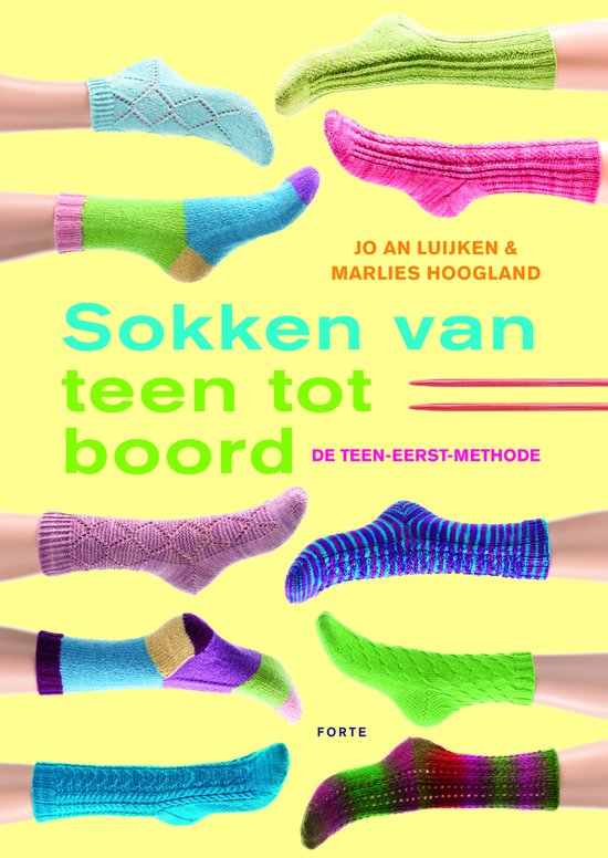 Boek-Sokken van teen tot boord-tweedehands