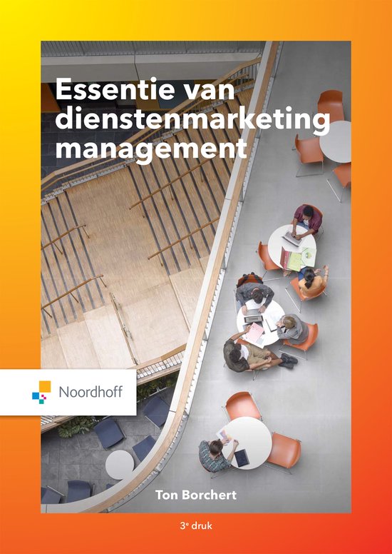 Essentie van dienstenmarketingmanagement, Ton Borchert, boekomslag voorkant, tweedehands