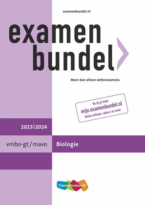 Examenbundel vmbo-gt/mavo Biologie 2023/2024