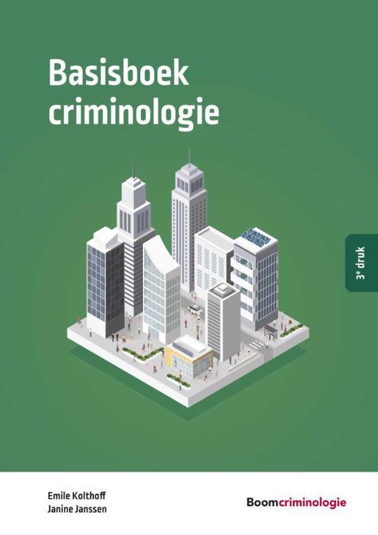 Boek-Studieboeken Criminologie & Veiligheid - Basisboek criminologie-tweedehands