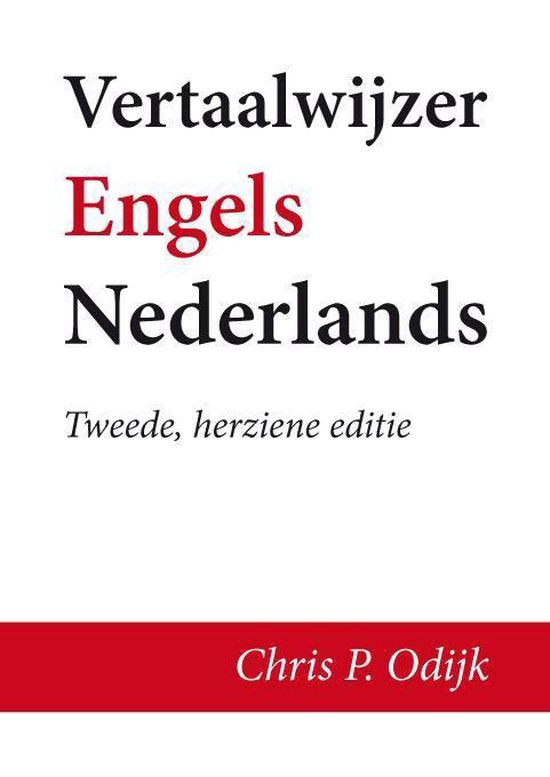Boek-Vertaalwijzer Engels-Nederlands-tweedehands