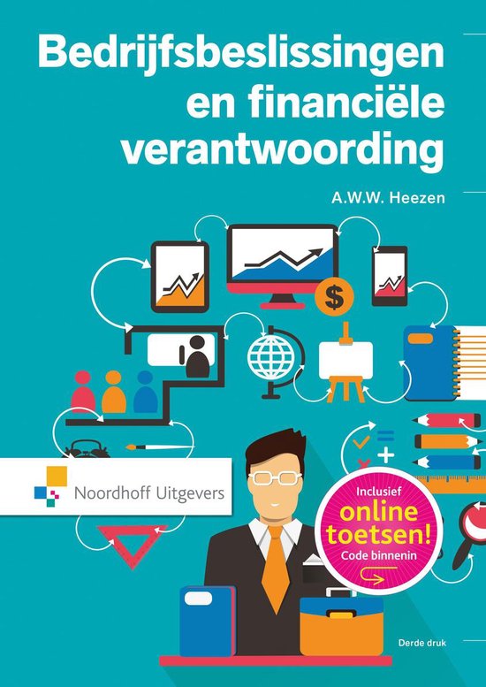 Boek-Bedrijfsbeslissingen en financiele verantwoording-tweedehands