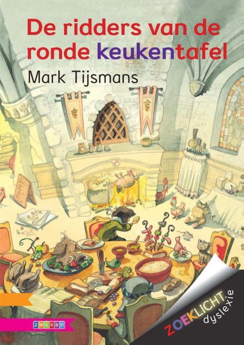 Boek-Zoeklicht dyslexie - De ridders van de ronde keukentafel-tweedehands