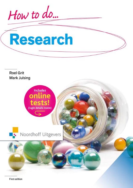 How to do research, Roel Grit, boekomslag voorkant, tweedehands